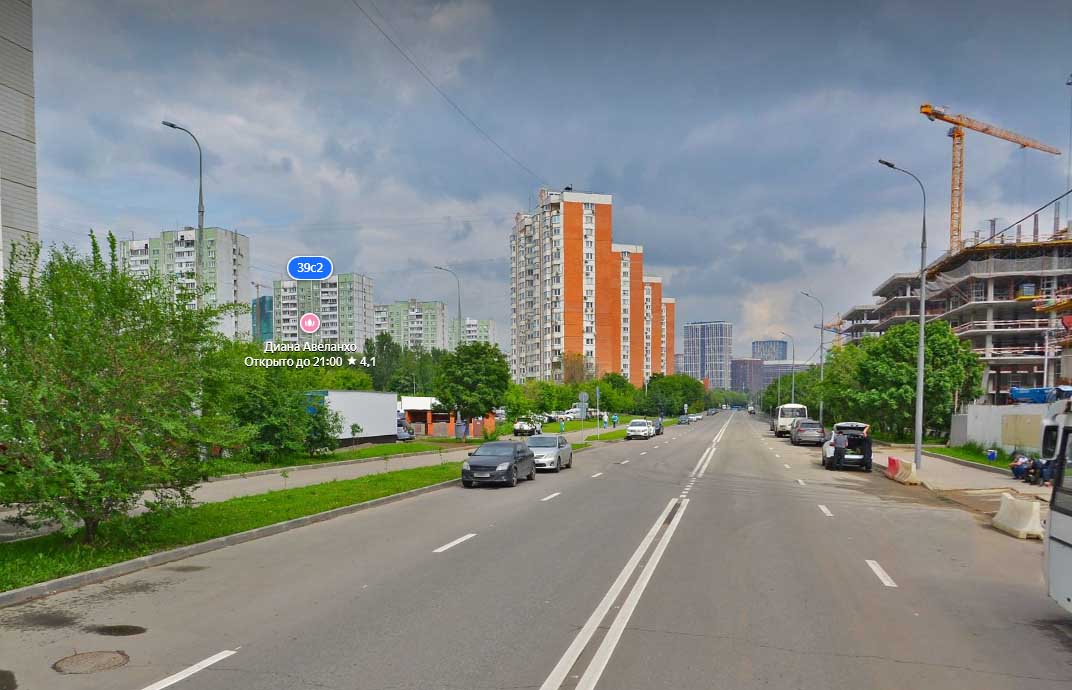 Москва, район Филёвский Парк, фото Филевский бульвар