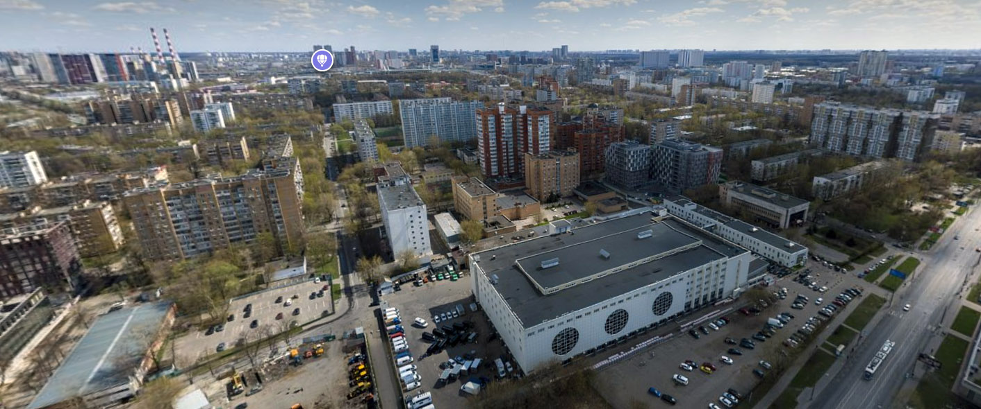 Москва, район Преображенское, фото с высоты
